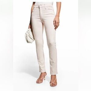 MOTHER Women's Cropped Jeans in Cream